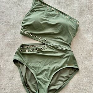 Michael Kors Army Green Swimsuit